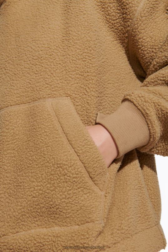 Merrell Sherpa Hoody (JWF26552-173) Women LTPDN1014 Clothes Kelp