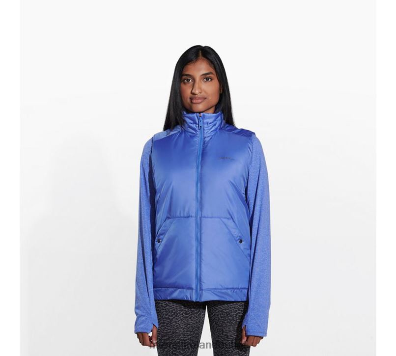 Merrell Geotex Insulated Vest (JWS26417-423) Women LTPDN1289 Clothes Baja Blue