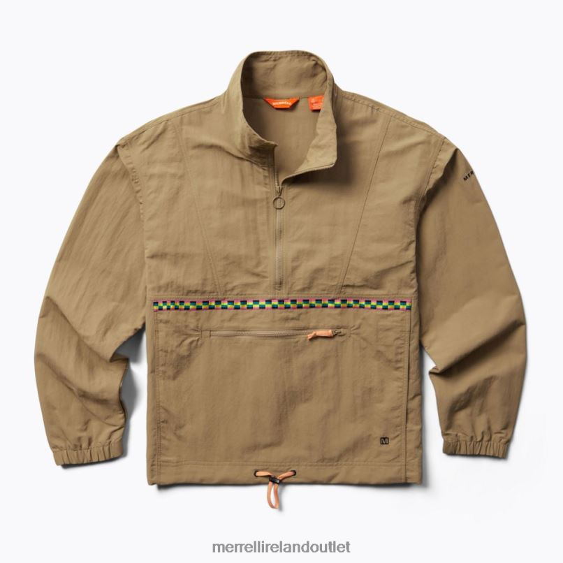 Merrell Supplex Anorak (JWS26748-176) Women LTPDN1338 Clothes Sepia Tint