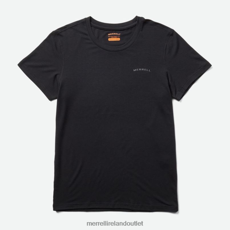 Merrell Everyday Tee with Tencel (JWS26442-010) Women LTPDN1002 Clothes Black