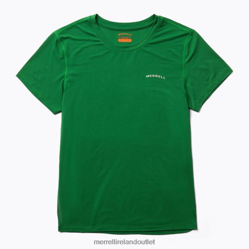 Merrell Everyday Tee with Tencel (JWS26442-320) Women LTPDN1001 Clothes Abundant Green