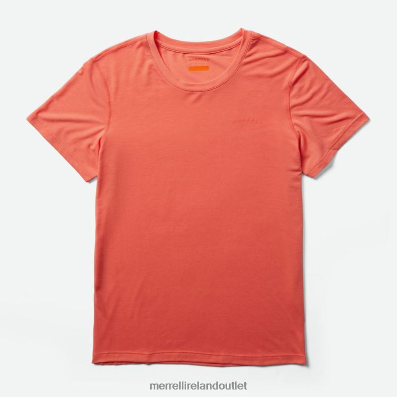 Merrell Everyday Tee with Tencel (JWS26442-628) Women LTPDN1000 Clothes Peach Echo