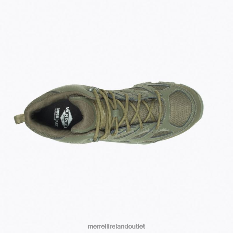 Merrell Moab 3 Mid Tactical Waterproof (J004113) Women LTPDN122 Shoes Dark Olive
