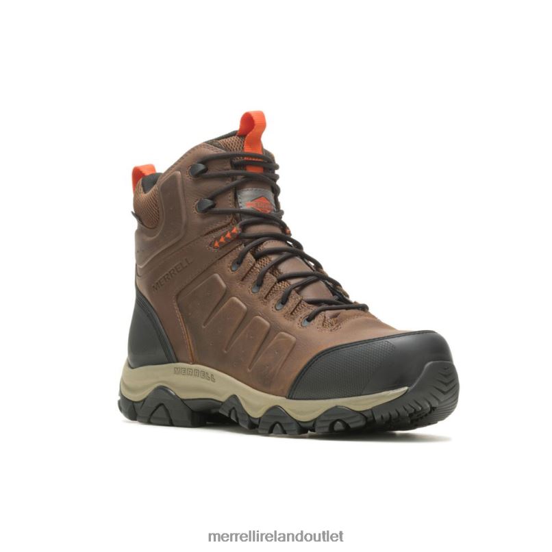 Merrell Phasebound 2 Mid Waterproof CF (J005055) Women LTPDN123 Shoes Earth/Orange