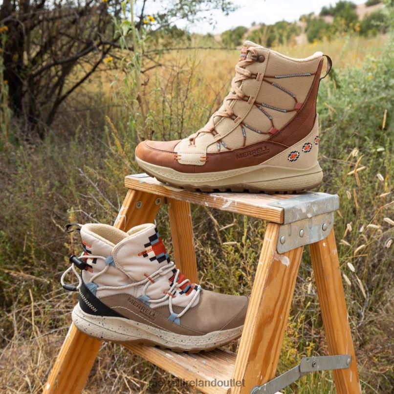 Merrell Bravada 2 Thermo Demi Waterproof X Jordan Ann Craig (J036972) Women LTPDN1086 Shoes Oyster