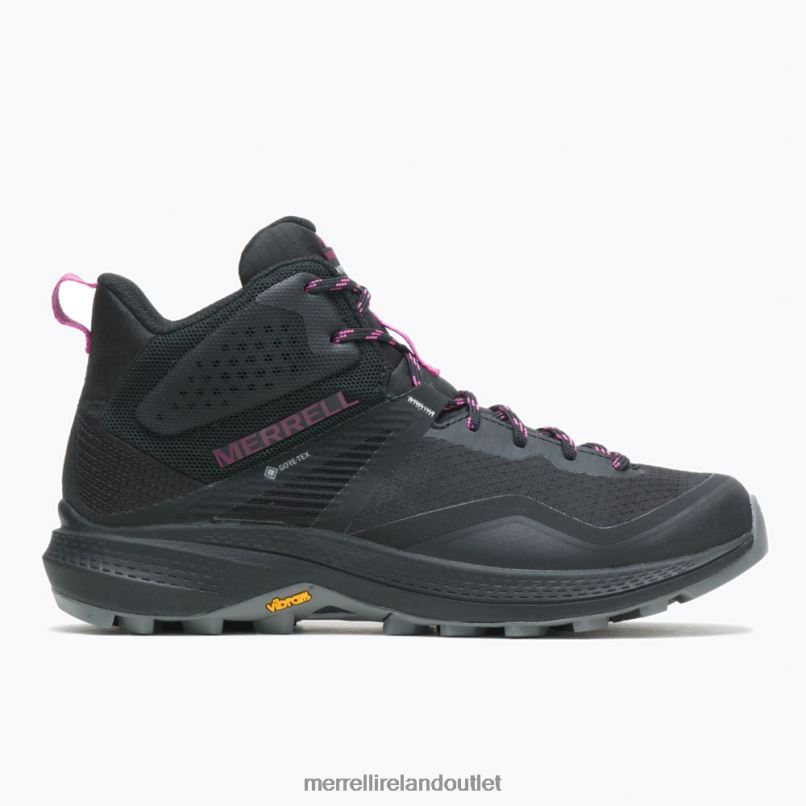 Merrell MQM 3 Mid GORE-TEX (J135520) Women LTPDN1165 Shoes Black/Fuchsia