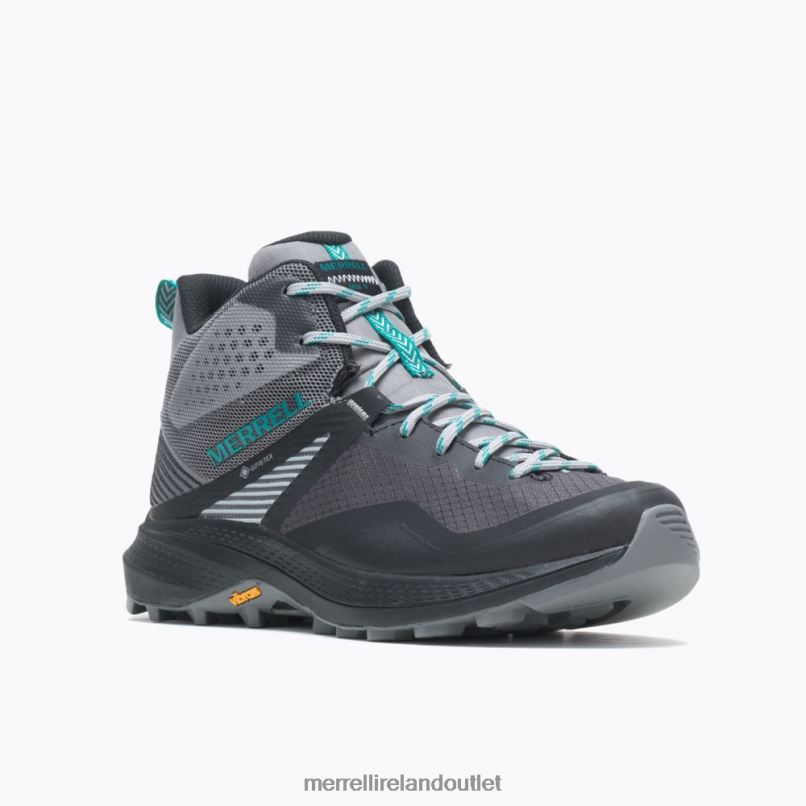 Merrell MQM 3 Mid GORE-TEX (J135522) Women LTPDN1166 Shoes Charcoal/Teal