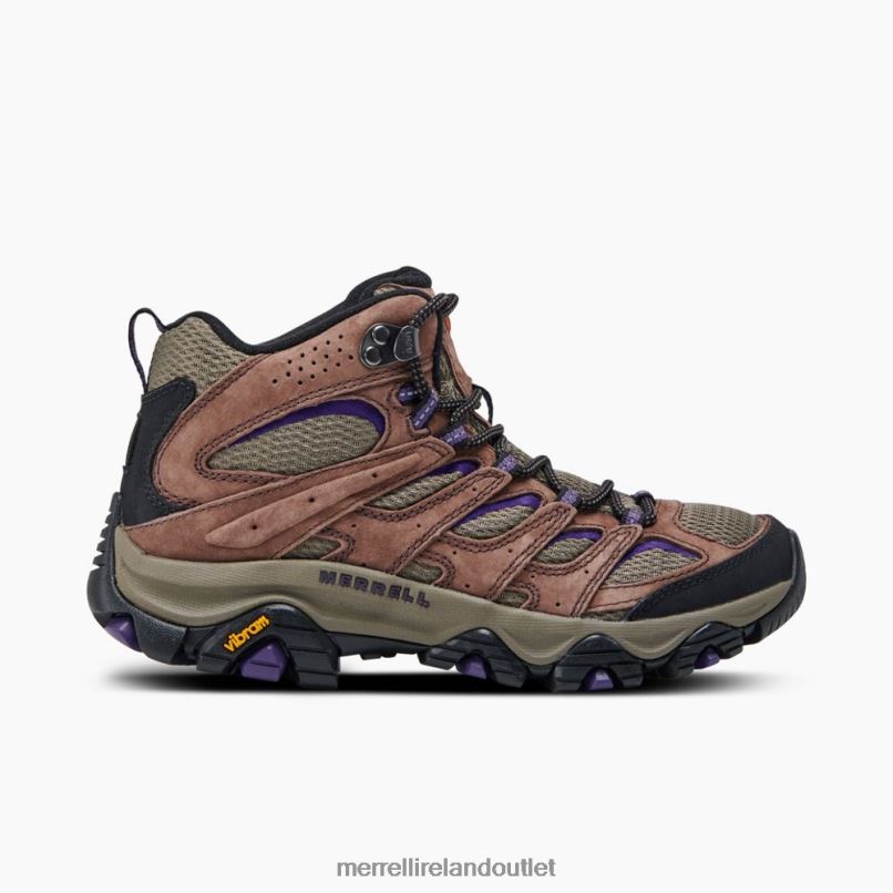 Merrell Moab 3 Mid (J035870) Women LTPDN1036 Shoes Bracken/Purple