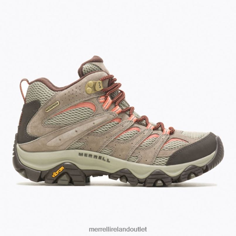 Merrell Moab 3 Mid Waterproof (J035848) Women LTPDN1032 Shoes Bungee Cord