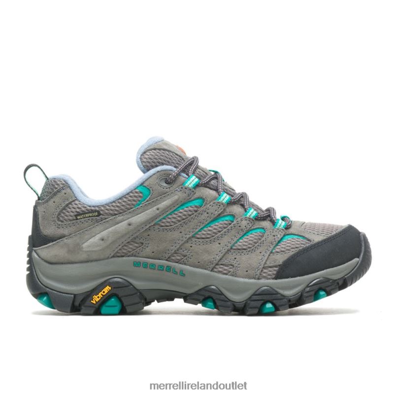 Merrell Moab 3 Waterproof (J035860) Women LTPDN1030 Shoes Granite/Marine