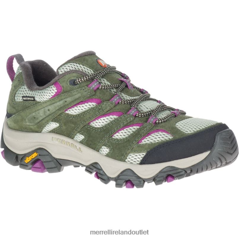 Merrell Moab 3 Waterproof (J035868) Women LTPDN1031 Shoes Lichen