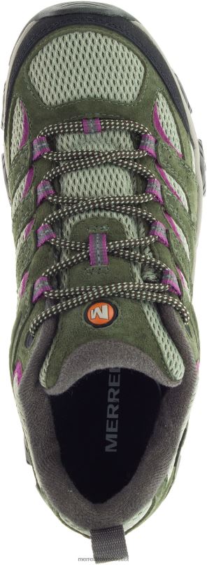 Merrell Moab 3 Waterproof (J035868) Women LTPDN1031 Shoes Lichen