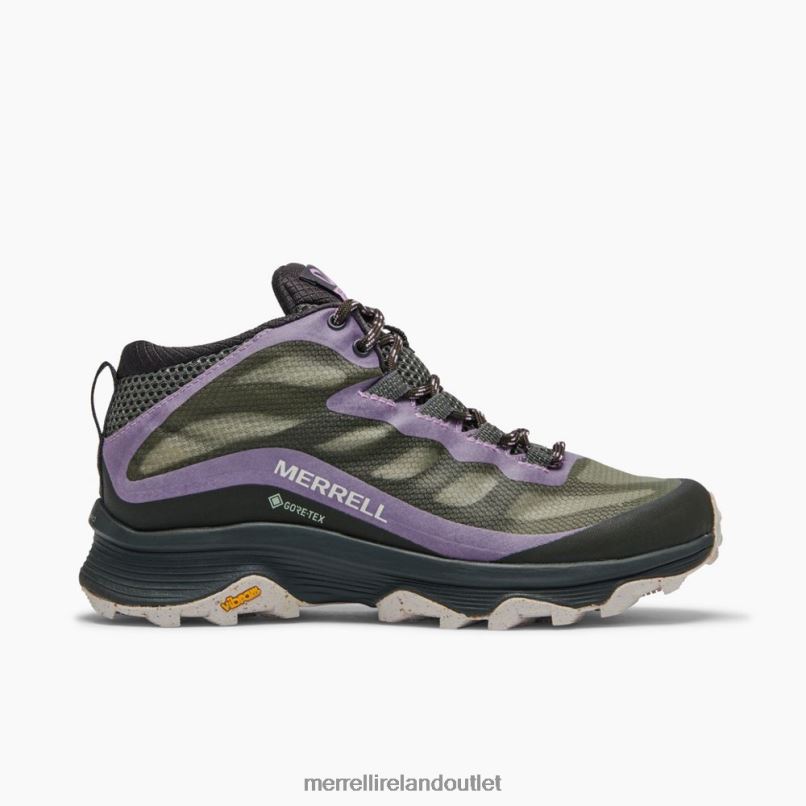 Merrell Moab Speed Mid GORE-TEX (J135416) Women LTPDN880 Shoes Lichen