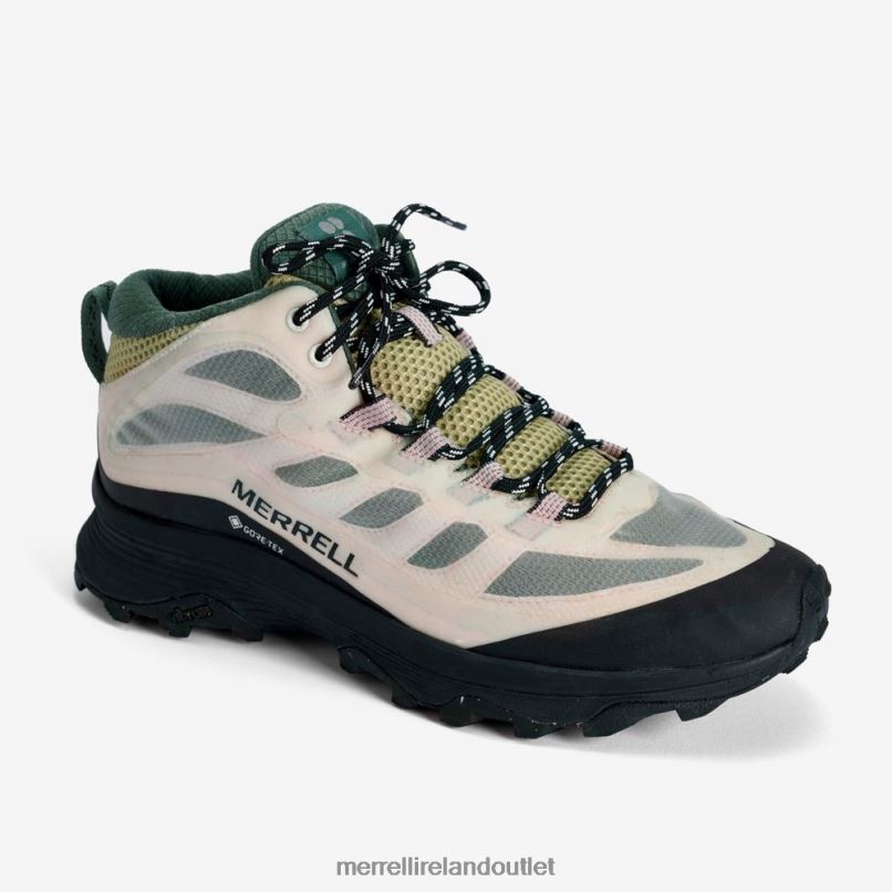 Merrell Moab Speed Mid GORE-TEX X Sweaty Betty (J500228) Women LTPDN1339 Shoes White/Pink
