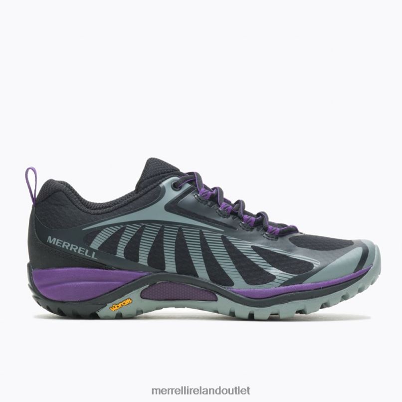Merrell Siren Edge 3 Wide Width (J034438W) Women LTPDN1069 Shoes Black/Acai