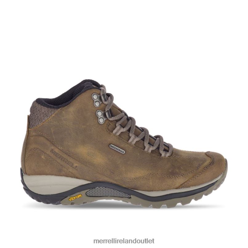 Merrell Siren Traveller 3 Mid Waterproof Wide Width (J035344W) Women LTPDN1316 Shoes Brindle/Boulder