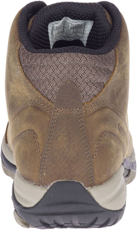 Merrell Siren Traveller 3 Mid Waterproof Wide Width (J035344W) Women LTPDN1316 Shoes Brindle/Boulder