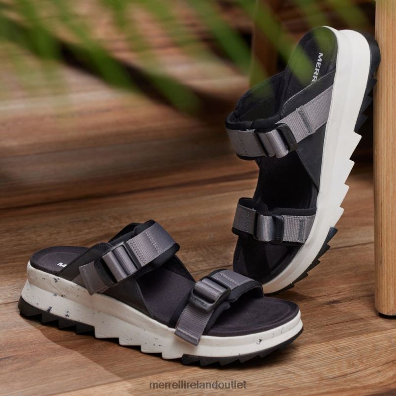 Merrell Alpine Cush Slide (J004292) Women LTPDN1079 Shoes Black