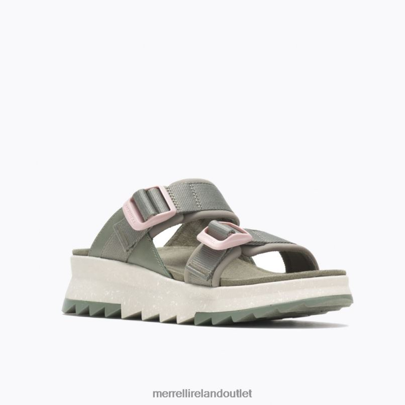 Merrell Alpine Cush Slide (J004298) Women LTPDN1081 Shoes Lichen