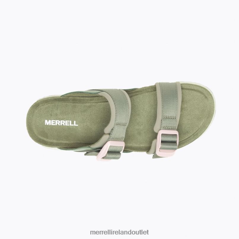 Merrell Alpine Cush Slide (J004298) Women LTPDN1081 Shoes Lichen