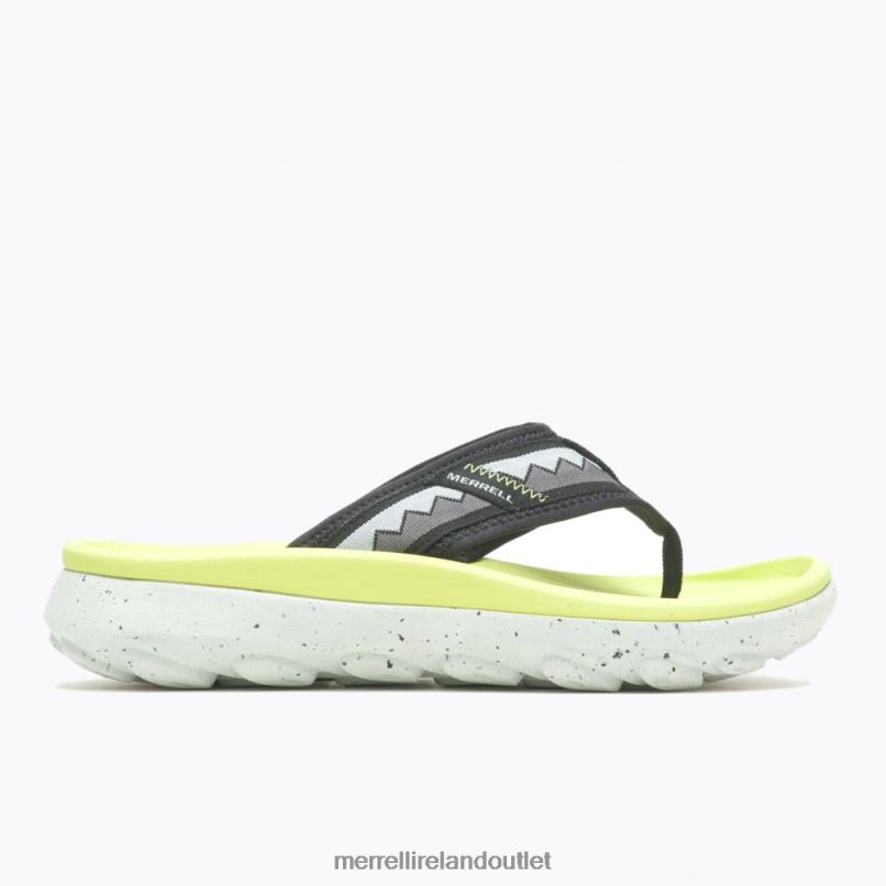 Merrell Hut Ultra Flip (J005550) Women LTPDN935 Shoes Black/Celery