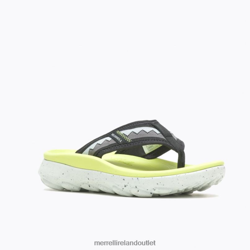 Merrell Hut Ultra Flip (J005550) Women LTPDN935 Shoes Black/Celery