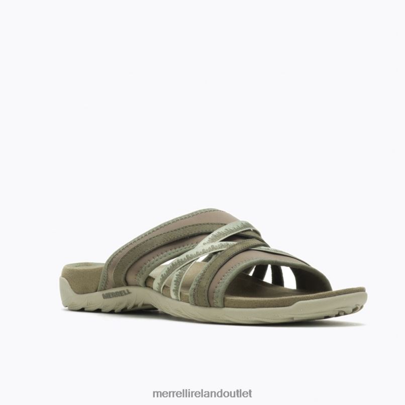 Merrell Terran 3 Cush Slide (J004586) Women LTPDN1071 Shoes Olive