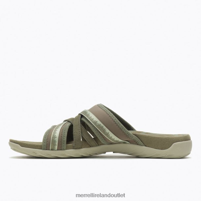 Merrell Terran 3 Cush Slide (J004586) Women LTPDN1071 Shoes Olive