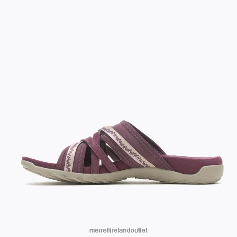 Merrell Terran 3 Cush Slide (J005674) Women LTPDN951 Shoes Burgundy