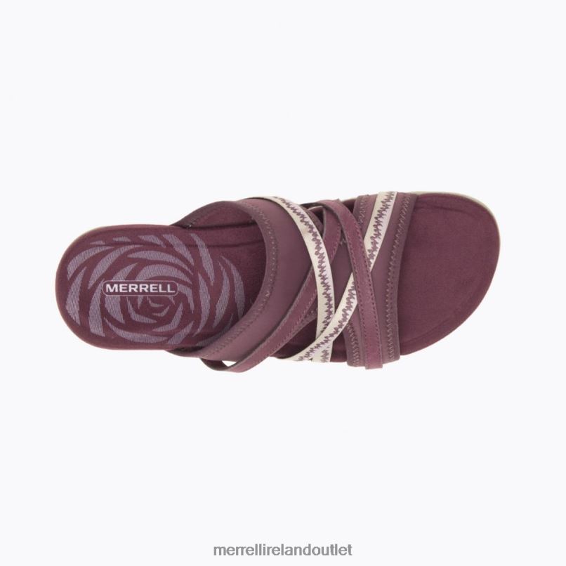 Merrell Terran 3 Cush Slide (J005674) Women LTPDN951 Shoes Burgundy