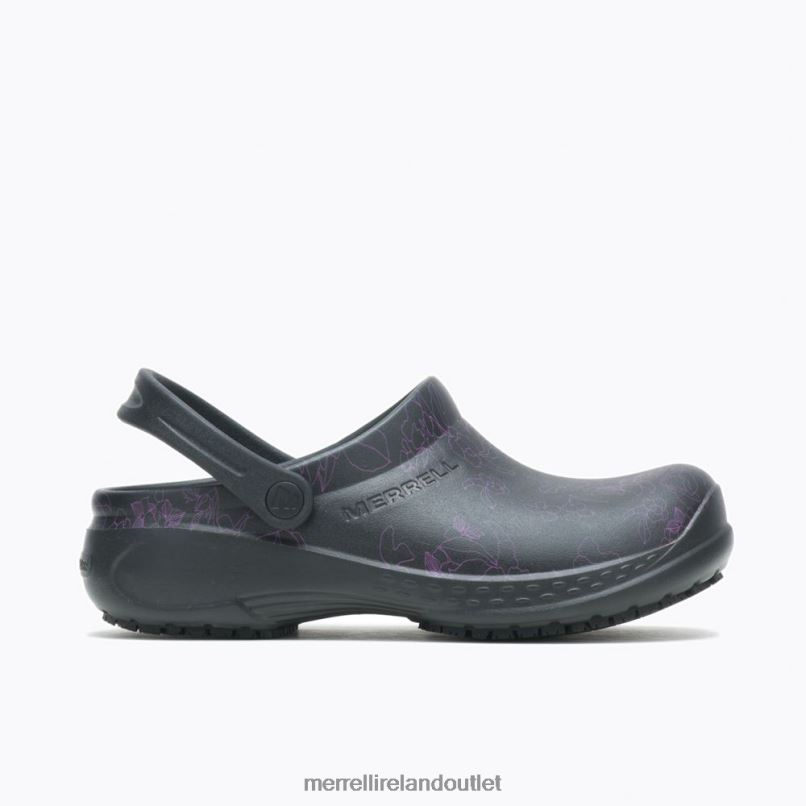 Merrell Encore Service Pro (J004436) Women LTPDN1180 Shoes Black/Plum