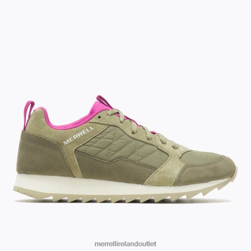 Merrell Alpine Sneaker (J005180) Women LTPDN852 Shoes Olive/Fuchsia