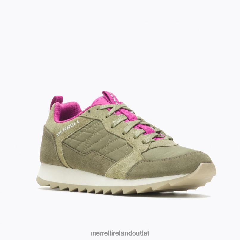 Merrell Alpine Sneaker (J005180) Women LTPDN852 Shoes Olive/Fuchsia