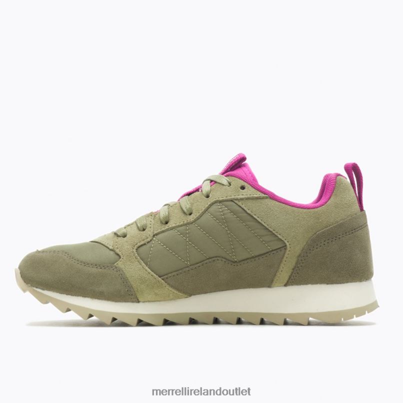 Merrell Alpine Sneaker (J005180) Women LTPDN852 Shoes Olive/Fuchsia