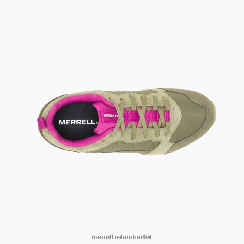 Merrell Alpine Sneaker (J005180) Women LTPDN852 Shoes Olive/Fuchsia