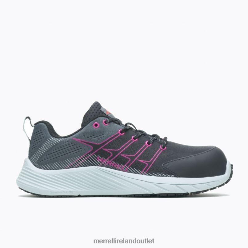 Merrell Moab Flight Carbon Fiber (J005174) Women LTPDN1237 Shoes Black/Fuchsia