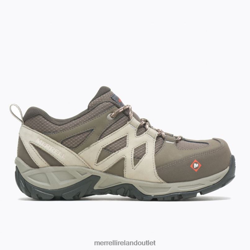 Merrell Siren Alloy Toe Work Shoe (J099322) Women LTPDN1196 Shoes Brindle