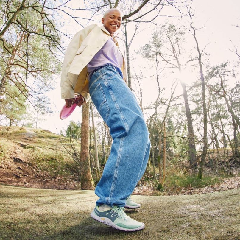 Merrell Trail Glove 7 (J067716) Women LTPDN859 Shoes Jade